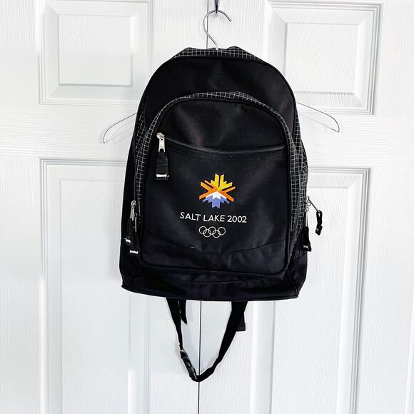 Vintage Salt Lake 2002 USA Winter Olympics Backpack - Picture 1 of 10